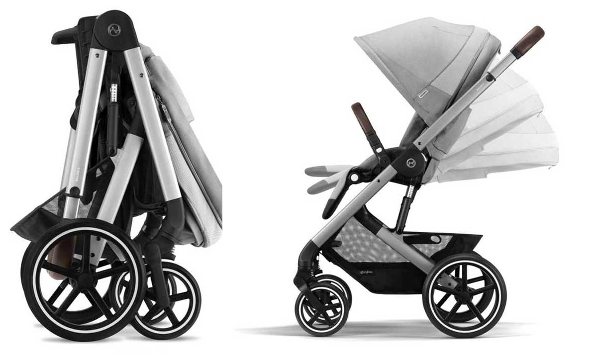 Otroški voziček Cybex 2v1 komplet Balios S Lux lava grey 14