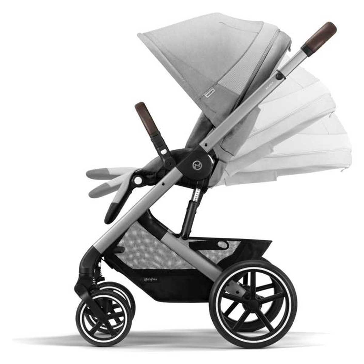 Otroški voziček Cybex 2v1 komplet Balios S Lux lava grey 4