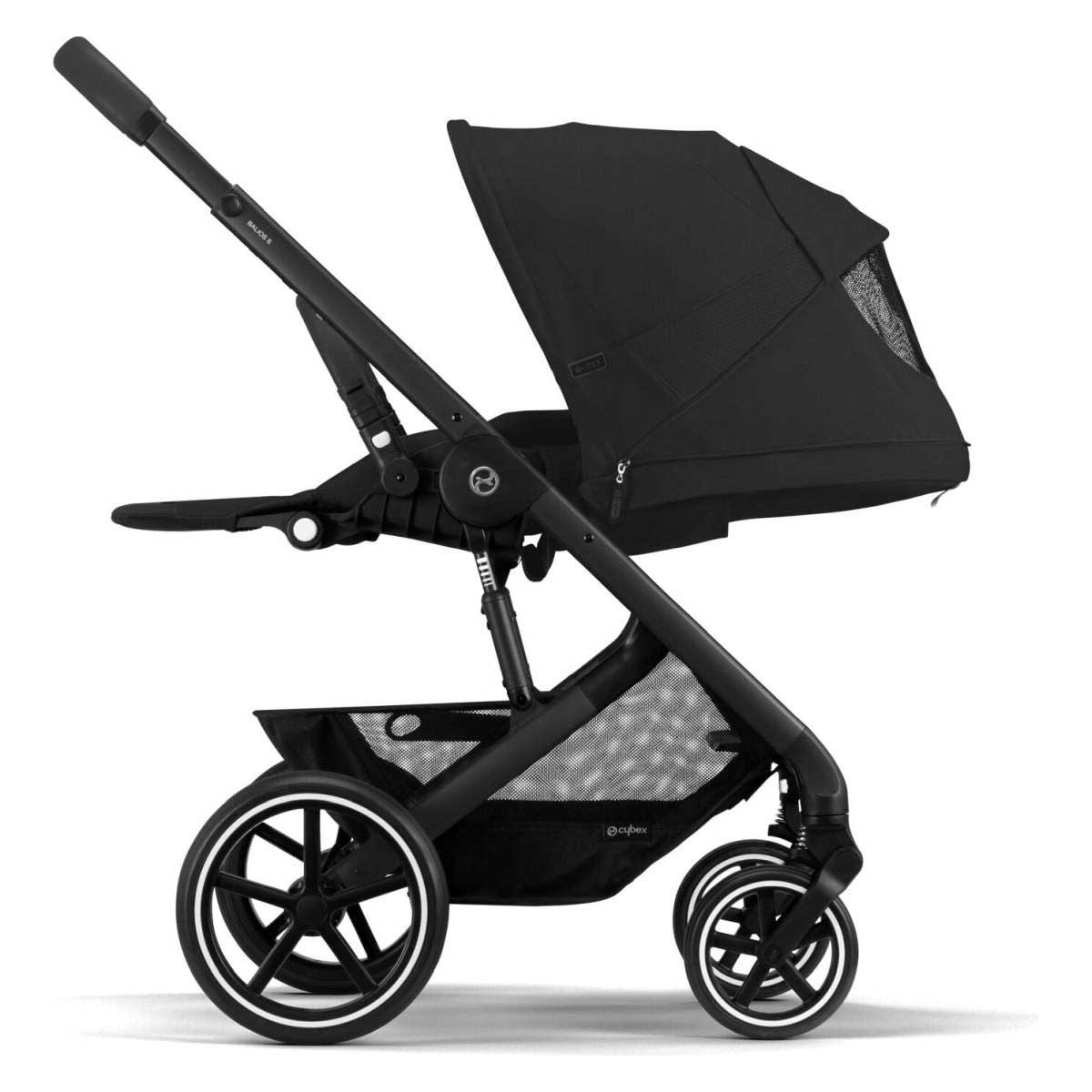 Otroški voziček Cybex 2v1 komplet Balios S Lux Moon Black 6