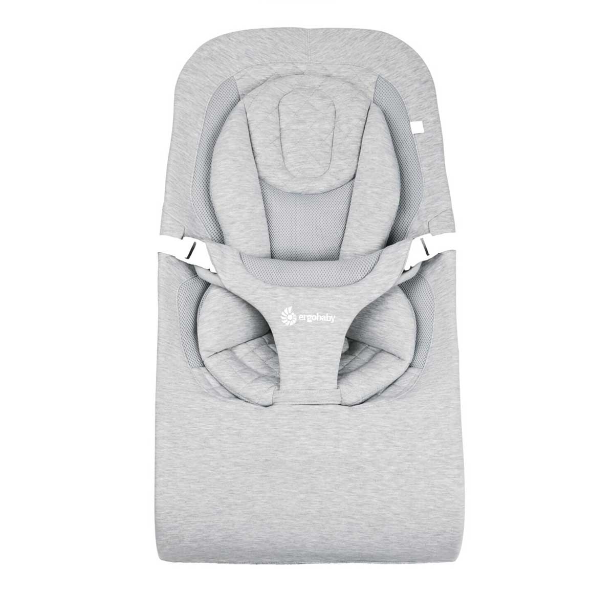 Ležalnik Ergobaby Evolve 3v1 z igralnim lokom – Light Grey 2